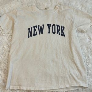 brandy mehville white shirt small